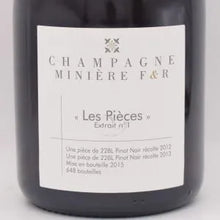 【ご購入条件有り】レ ピエス エクストレ No.1 12/13 泡 750ml / MINIERE F & R ミニエール