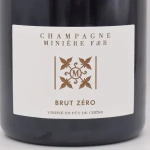 【ご購入条件有り】ブリュット ゼロ 2020 泡 750ml / MINIERE F & R ミニエール