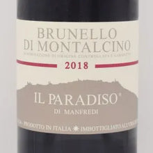 ブルネッロ ディ モンタルチーノ 2018 赤 750ml / Il Paradiso di Manfredi イル パラディーゾ ディ マンフレーディ