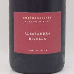 ロゼ ド セニエ ドサッジョゼロ 2018 ロゼ泡 750ml / Divella Alessandra ディヴェッラ アレッサンドラ