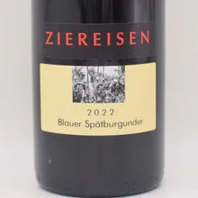 ブラウアー シュペートブルグンダー 2022 赤 750ml / Ziereisen ツィアアイゼン