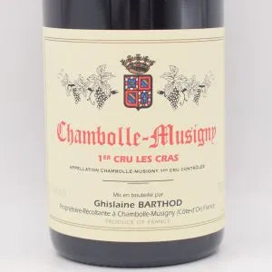 CM 1er レ クラ 2022 赤 750ml / Ghislaine Barthod ジスレーヌ バルト