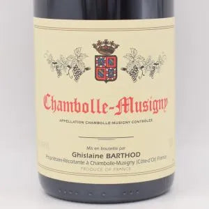 シャンボール ミュジニー 2022 赤 750ml / Ghislaine Barthod ジスレーヌ バルト