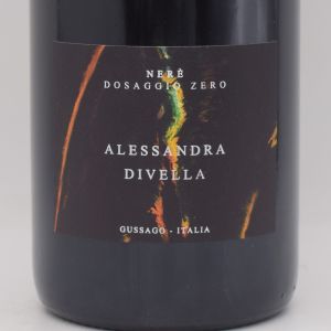 ネーレ ドサッジョゼロ 2015 泡 750ml / Divella Alessandra ディヴェッラ アレッサンドラ