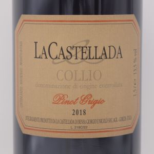 ピノグリージョ 2018 白醸し 1500ml / La Castellada ラ カステッラーダ