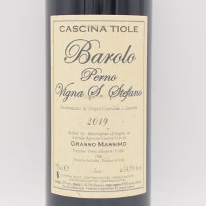 バローロ ペルノ ヴィーニャ サントステーファノ 2019 赤 750ml / Cascina Tiole カッシーナ ティオレ
