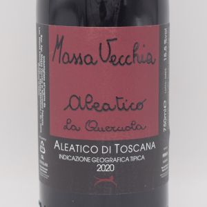 アレアティコ ラ クエルチョーラ 2020 赤 750ml / Massa Vecchia マッサ ヴェッキア