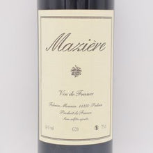 ジェ 2020 赤 750ml / Maziere マズィエール