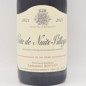 コートドニュイヴィラージュ 2021 赤 750ml / EMMANUEL ROUGET エマニュエル ルジェ
