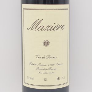 エス 2021 赤 750ml / Maziere マズィエール