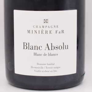 ブラン アブソリュ 2022 泡 750ml / MINIERE F & R ミニエール