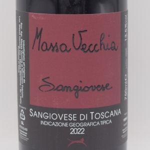 サンジョヴェーゼ 2022 赤 750ml / Massa Vecchia マッサ ヴェッキア