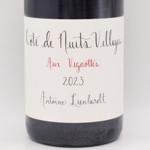 オ ヴィニョット 2023 赤 750ml / Antoine Lienhardt アントワーヌ リエナルト
