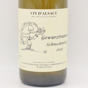ゲヴュルツトラミネール シュネッケンベルグ 2023 白 750ml / Ginglinger ガングランジェ