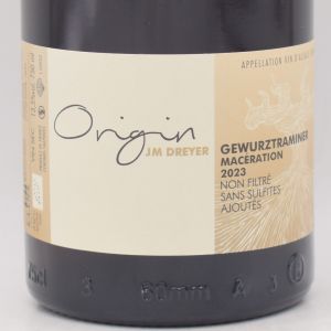 ゲヴュルツトラミネール オリジン 2023 白醸し 750ml / Jean Marc DREYER ジャン マルク ドレイヤー