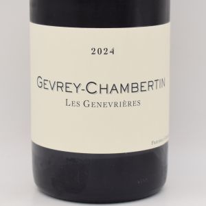 レ ジュヌヴリエール 2024 赤 750ml / Frederic COSSARD フレデリック コサール