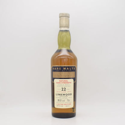 リンクウッド22年 レアモルトシリーズ オールドボトル