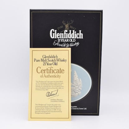 Glenfiddich / グレンフィディック２１年 ウエッジウッド製陶器ボトル [オールドボトル]