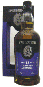 SPRINGBANK / スプリングバンク１８年