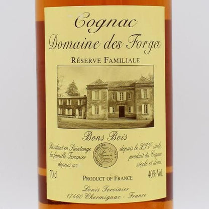 シングルビンヤードコニャック ドメーヌ・デ・フォージュ(ボン・ボア)