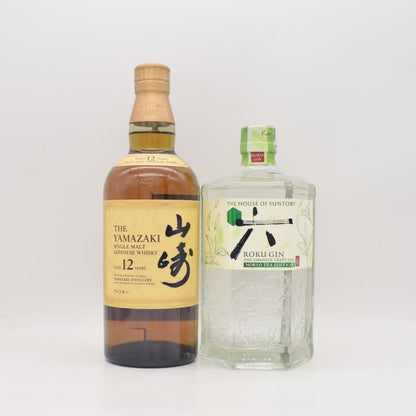 【セット販売品】山崎12年 & 六ジン NORYO TEA EDITION