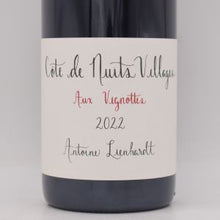 オ ヴィニョット 2022 赤 750ml / Antoine Lienhardt アントワーヌ リエナルト