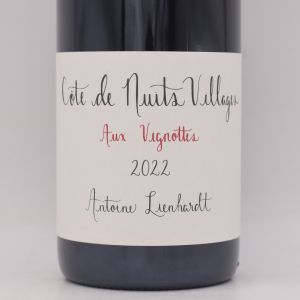 オ ヴィニョット 2022 赤 750ml / Antoine Lienhardt アントワーヌ リエナルト